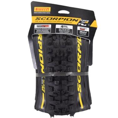 Imagem de Pirelli Scorpion Race Enduro M pneu de bicicleta de montanha (73,7 cm x 2,5) para aventuras off-road, sem câmara de ar, SmartEVO DH, DualWall, preto, 60 TPI (1 pneu)