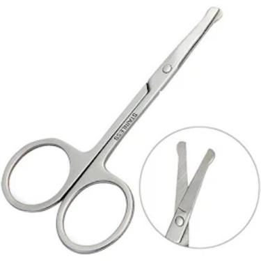 Imagem de Tesoura de Metal Aço Inoxidável Para Cortar Pelos - Stainless SQ