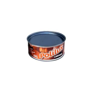Imagem de Cera Pastosa Polilux Para Móveis Madeira Lata Laranja 400g - Borlen