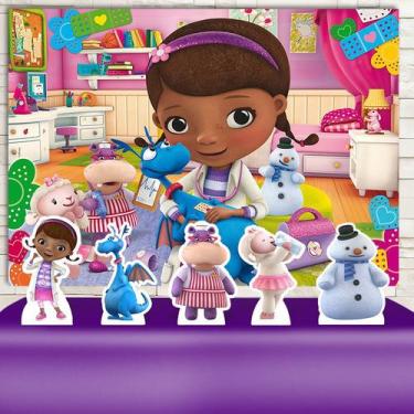 Imagem de KIT Festa Prata Doutora Brinquedos - IMPAKTO VISUAL