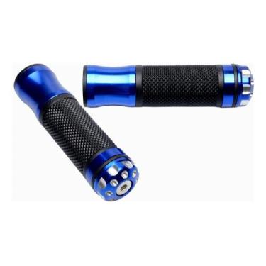 Imagem de Manopla Esportiva Mod Saturno Azul Hornet Bandit R1 R6 Xj6 - Geral