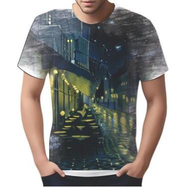 Imagem de Camiseta Camisa Van Gogh Releitura Café no Terraço à Noite 1 - Enjoy S