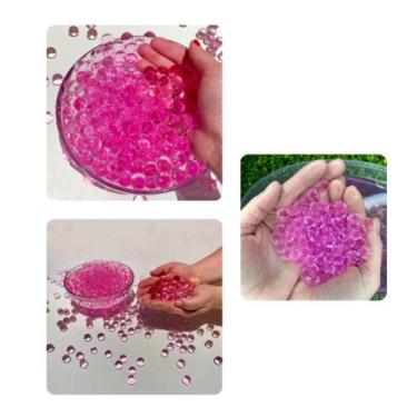 Imagem de Bolinhas de Gel Orbezz Rosa 1.400un 20g Cresce c/Água - GabiJovi