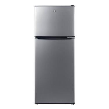 Imagem de Geladeira Refrigerador Compacto HQ Defrost 140 Litros Preto/Inox HQ-140RDF - 127V