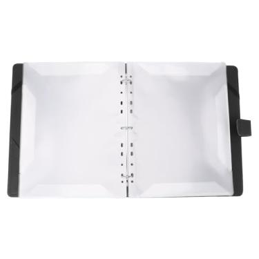 Imagem de Pasta de Partituras, 30 Folhas, 60 Páginas, Capa de Couro Pu, Tamanho A4, Pasta de Concerto, Pasta de Arquivo de Música, Páginas Internas de Pvc (BLACK)