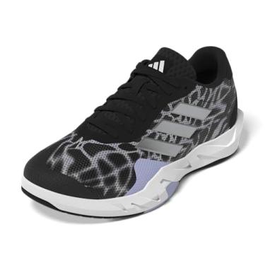 Imagem de adidas Tênis de treinamento feminino Amplimove - Roxo, Preto/prata fosco/branco, 41