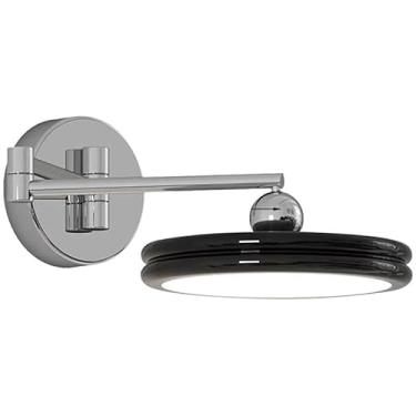 Imagem de Luminárias de parede de acrílico de luxo French Light Criatividade Macarons Balanço Direção ajustável Corredor Escadas Cabeceira Sala de parede Arandelas 12W LED Fonte de luz Três cores Luz