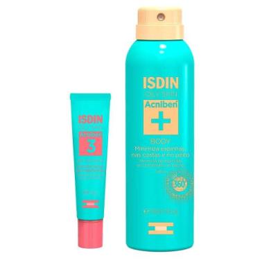 Imagem de Isdin Acniben Kit - Spray Corporal Antiacne + Gel Secativo para Espinh