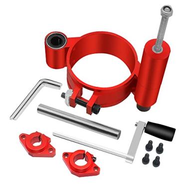 Imagem de Vislone Mesa elevatória de alumínio com suporte para plataforma, bancos para marcenaria, 47 mm, para motores de 63,8 a 65 mm de diâmetro, máquina de corte e gravação