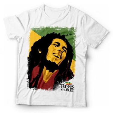 Imagem de Camiseta Bob Marley Reggae Roots Música Moda - loja dinka, p