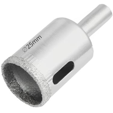 Imagem de Serra Copo Diamantada Refrigerada 25mm Porcelanato Vidro Mármore | Fertak