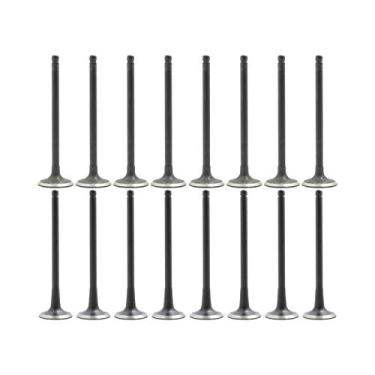 Imagem de DNJ Kit de válvula de admissão de escape para Chevrolet Aveo 2004 a 2008, Aveo5 L4 1.6L DOHC 16V EV325 X8 IV325 X8