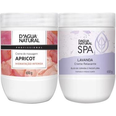 Imagem de Creme Massagem Spa Lavanda E Apricot 650g Dágua Natutal - D'Água Natur
