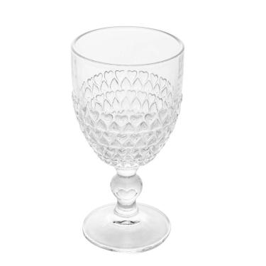 Imagem de Taça para Água de Cristal Coração 330ml - Lyor