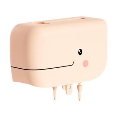 Imagem de Ioensy da do banheiro Segura de Taça Segura Fácil de Instalar Protetor de Banho para Bebê para Bacia do Banco, Cor de Damasco