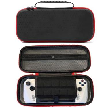 Imagem de Case Compatível Com Asus Rog Ally X e Nintendo Switch Com Controles Maiores Linyuvo, Iine, Stellar Hori Split Pro, Maleta Estojo Bolsa EVA Rígida - 123Games