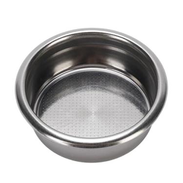 Imagem de Cesta de filtro portátil de 58 mm, cesta de filtro de café de camada única não pressurizada, cesta de filtro de malha de café de aço inoxidável 304, peças de reposição para máquina de café (24 mm