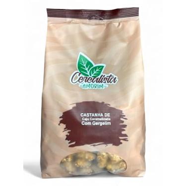 Imagem de Castanha De Caju Caramelizada Com Gergelim 1 Kg