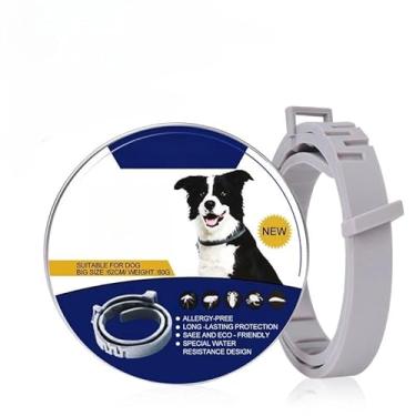 Imagem de Coleira Anti Pulga Carrapato Leishmaniose Sarna Piolho Repelente de insetos 65cm (cachorro)