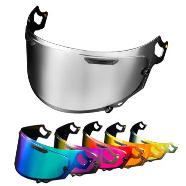 Imagem de PSLER Regent X Visor Corsair X Visor VAS-V MAX Vision Face Shield Quantum X Visor Capacete Escudo para Regent X VAS-V MAX Corsair-X Quantum-X Signet-X RX7X Defiant-X Dt-X, Espelhado Prata Profundo