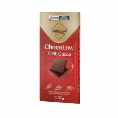 Imagem de Chocolate Diet Zero Lactose 70% Cacau - Lowçúcar 30g - Lowçucar