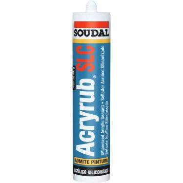 Imagem de Acryrub Silicone a Base de Água Branco 500 gramas - 128395 - SOUDAL BR