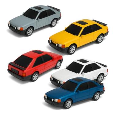 Imagem de Kit 3 Carrinhos Miniatura Escort Colecionável – Brinquedo para Meninos, Réplicas Decorativas, Presente Infantil