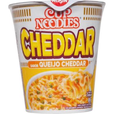 Imagem de Cup Noodles Macarrão Instantâneo Nissin Cheddar 69g