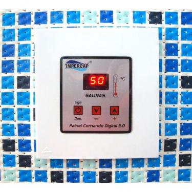 Imagem de Painel Digital Sauna Vapor Impercap - Completo