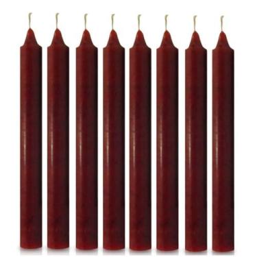 Imagem de Aib vela palito tradicional kilo 18cm marrom granel - AIB VELAS