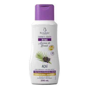 Imagem de Sabonete Líquido Íntimo Açaí 200ml Bio Instinto (Extrato de Barbatimão e Aroeira)