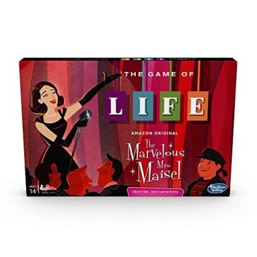 Imagem de Hasbro Gaming The Game of Life: The Marvelous Mrs. Maisel Edition Board Game; Inspired by The Amazon Original Prime Video Series (Amazon Exclusive)