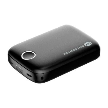 Imagem de Power Bank Carregador Portátil Universal Goldentec 44297 10000 mAh Carregamento Rápido- USB-C e USB