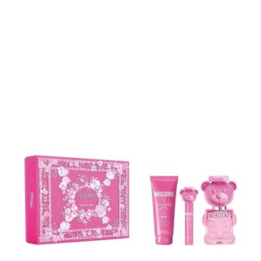 Imagem de Kit Moschino Toy 2 Bubble Gum - EDT 100ml + BL 100ml + Miniatura 10ml