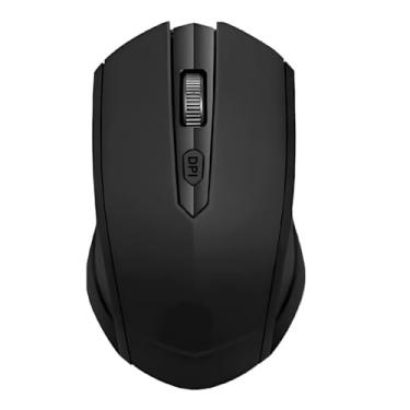 Imagem de Mouse Wireless Recarregável Ergonômico Sem Fio Preto