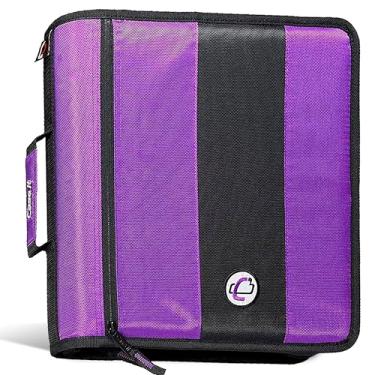 Imagem de Fichário com zíper Case-It, roxo (D-251-PUR)