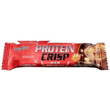 Imagem de Crisp Bar Protein Sabor Peanut Butter (Pasta de Amendoim) com 14 gramas de Proteinas de 45g-Integralmedica