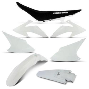 Imagem de Kit Plástico Crf230 + Banco 2008/14 - Pro tork, BRANCO, Único