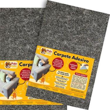 Imagem de Arranhador Adesivo Protetor Sofá Cama Premium - Pulo Du Gato, Grafite,