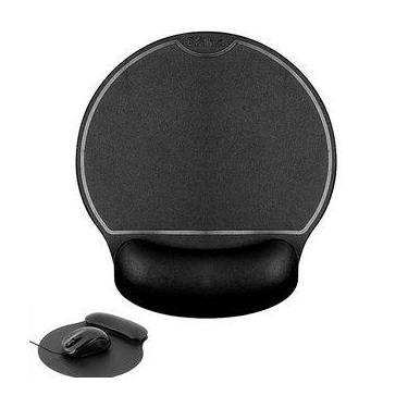 Imagem de Mouse pad Ergonômico Lavável em PVC DVA Preto - DVA Lima