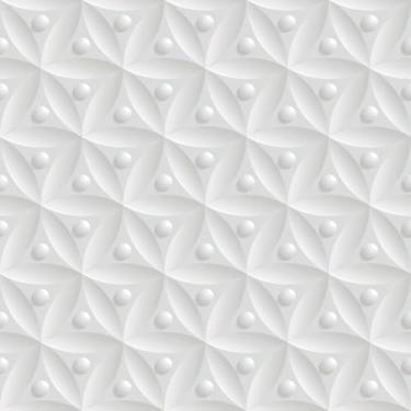 Imagem de Papel De Parede Adesivo Floral Mosaico Efeito Cinza 12m