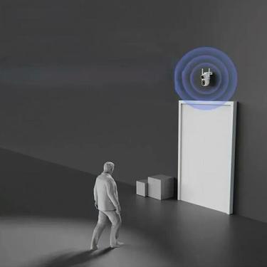 Imagem de Câmera Vigilância Visão Wifi Branca Externa - RELET