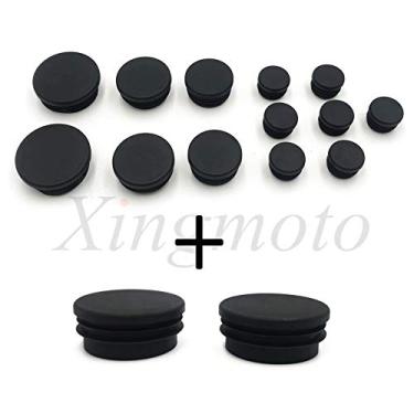 Imagem de NBX- Substituição de capas de cubo de plugue de moldura (15 tampas) para compatível com BMW R 1200 GS LC ADVENTURE (2014-19)