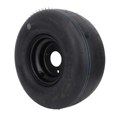 Imagem de Depisuta 13x6.50 6 Pneu Roda Conjunto, Borracha Sem Câmara Pneu à Prova de Perfuração Com 3 Parafusos Fixo Aro, Com 6 Polegadas Roda 4 Ply 480 Lbs Capacidade, para ATV UTV Quad