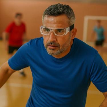 Imagem de Óculos proteção-adulto para esportes ao ar livre aceita grau - ALÍKI, 
