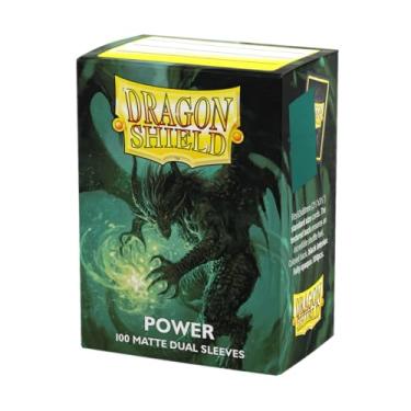 Imagem de Dragon Shield | Matte Dual Standard Size Card Sleeves | 100 CT - Smooth & Tough Premium TCG Sleeves - Compatible with Pokemon, Flesh & Blood, One Piece & Magic The Gathering | Power