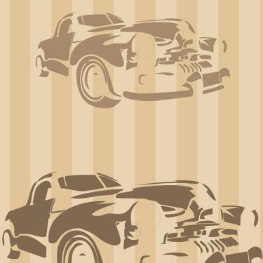 Imagem de Papel de Parede Adesivo Casual Carro Antigo - 123 - Multimpressão