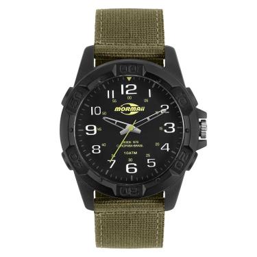 Imagem de Relógio MORMAII masculino analógico verde preto MOPC21JALD/8P