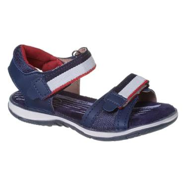 Imagem de Papete Menino Sandália Infantil Masculina Minipasso Azul (Azul, BR, Criança de 4 a 8 anos, Numérico, 25)