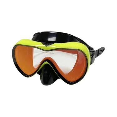 Imagem de Máscara De Mergulho Profissional À Prova d'Água Com Óculos De Silicone